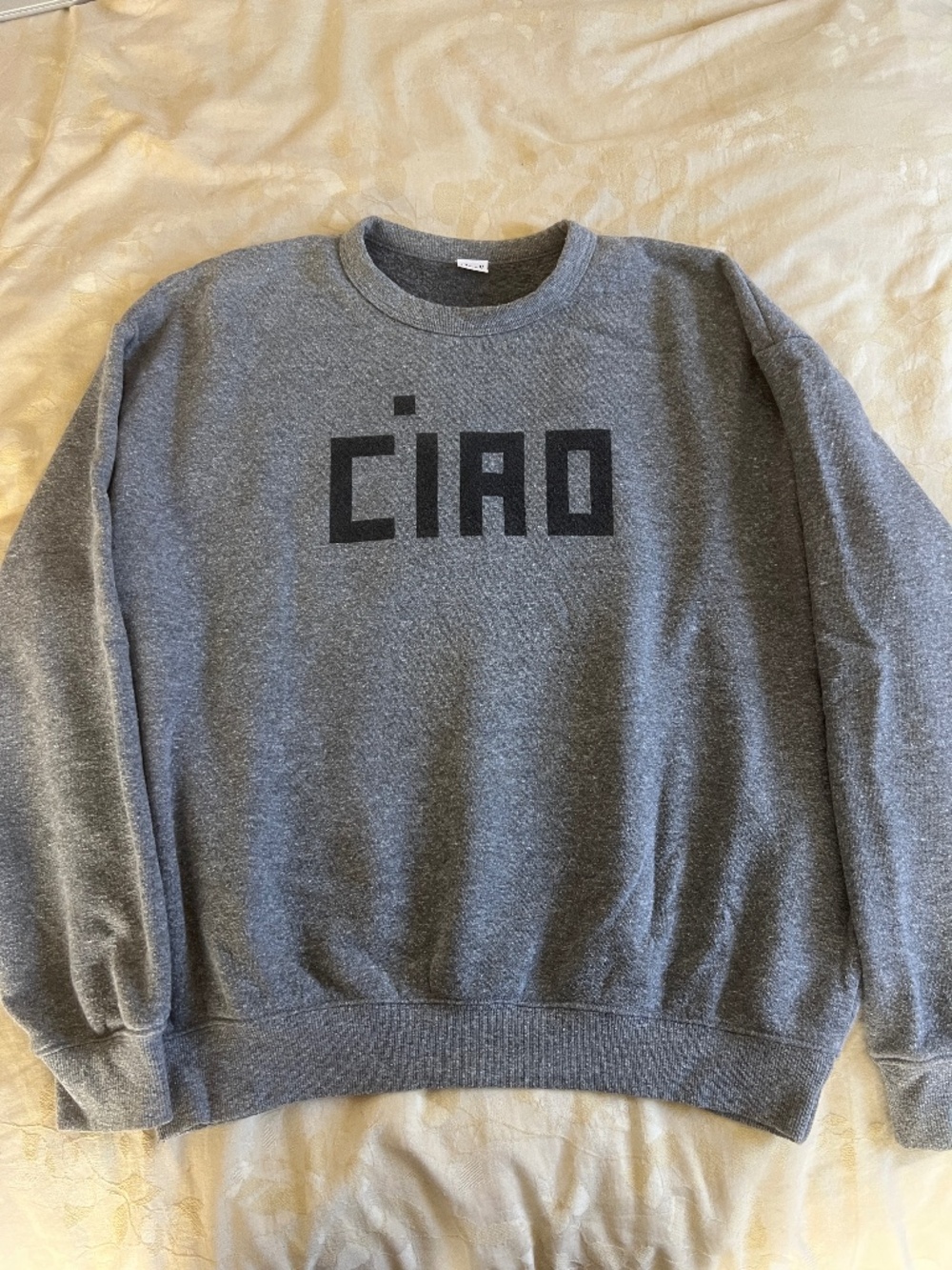Clare V Grey Sweatshirt